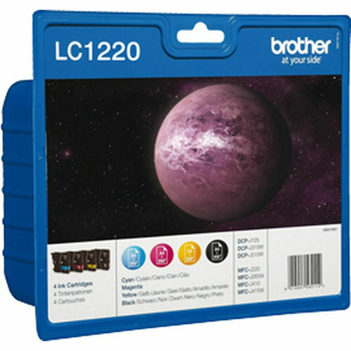 Rašalo kasetė Brother LC1220 CMYK | DCP-J925DW
