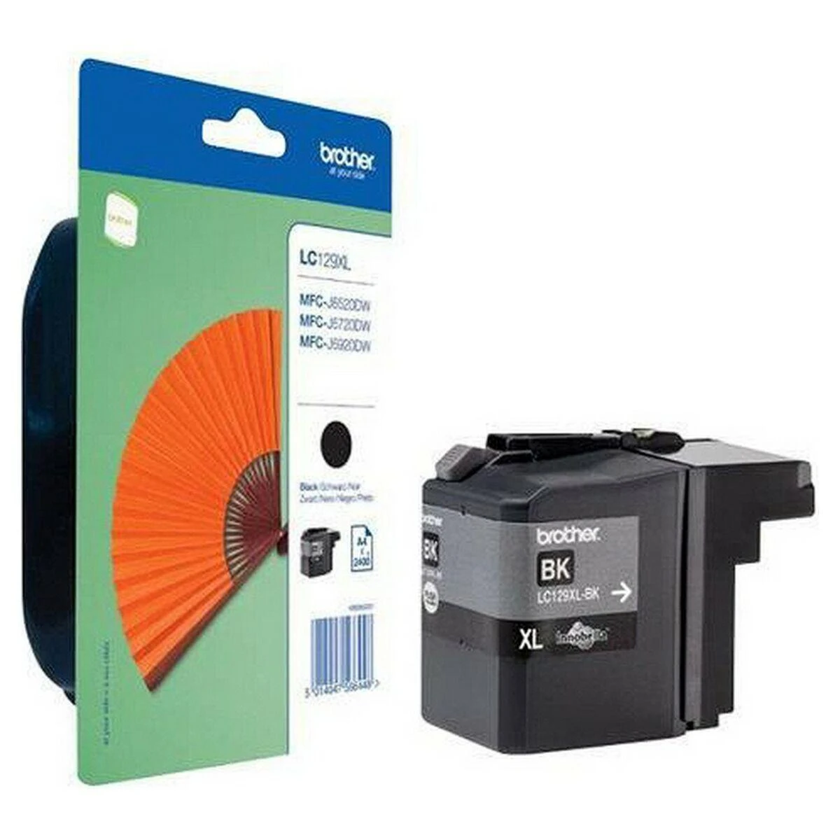 Brother LC129XLBK | Ink Cartridge | Juodas