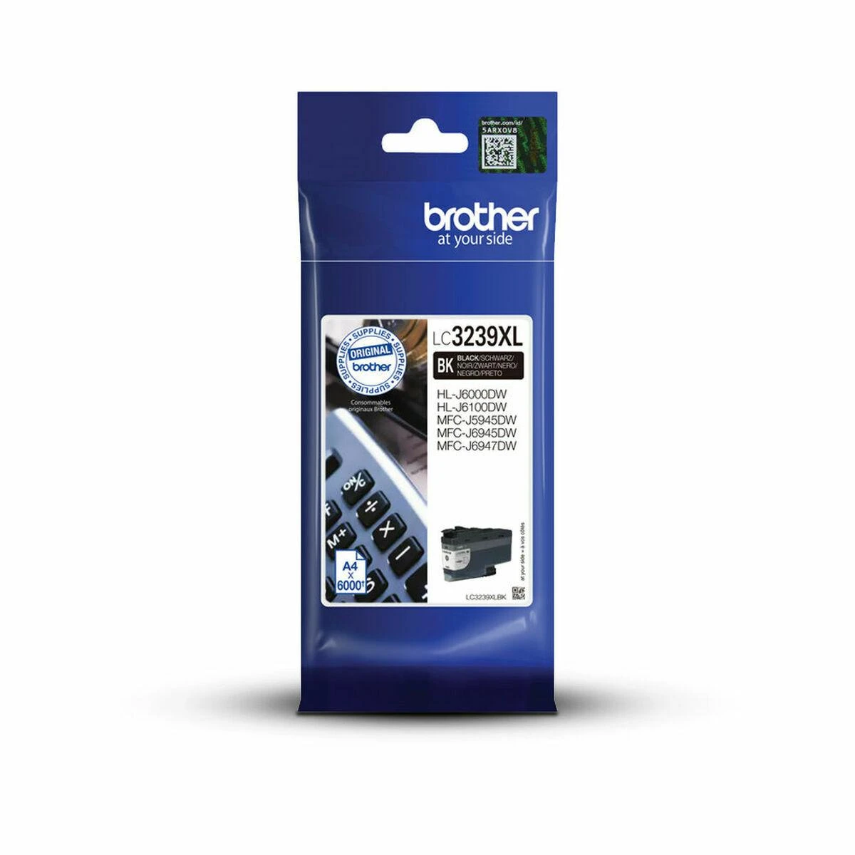 BROTHER LC3239XLBK TONER HIGH Juodas 6000