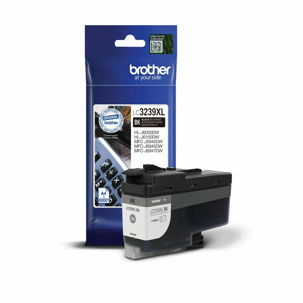 BROTHER LC3239XLBK TONER HIGH Juodas 6000