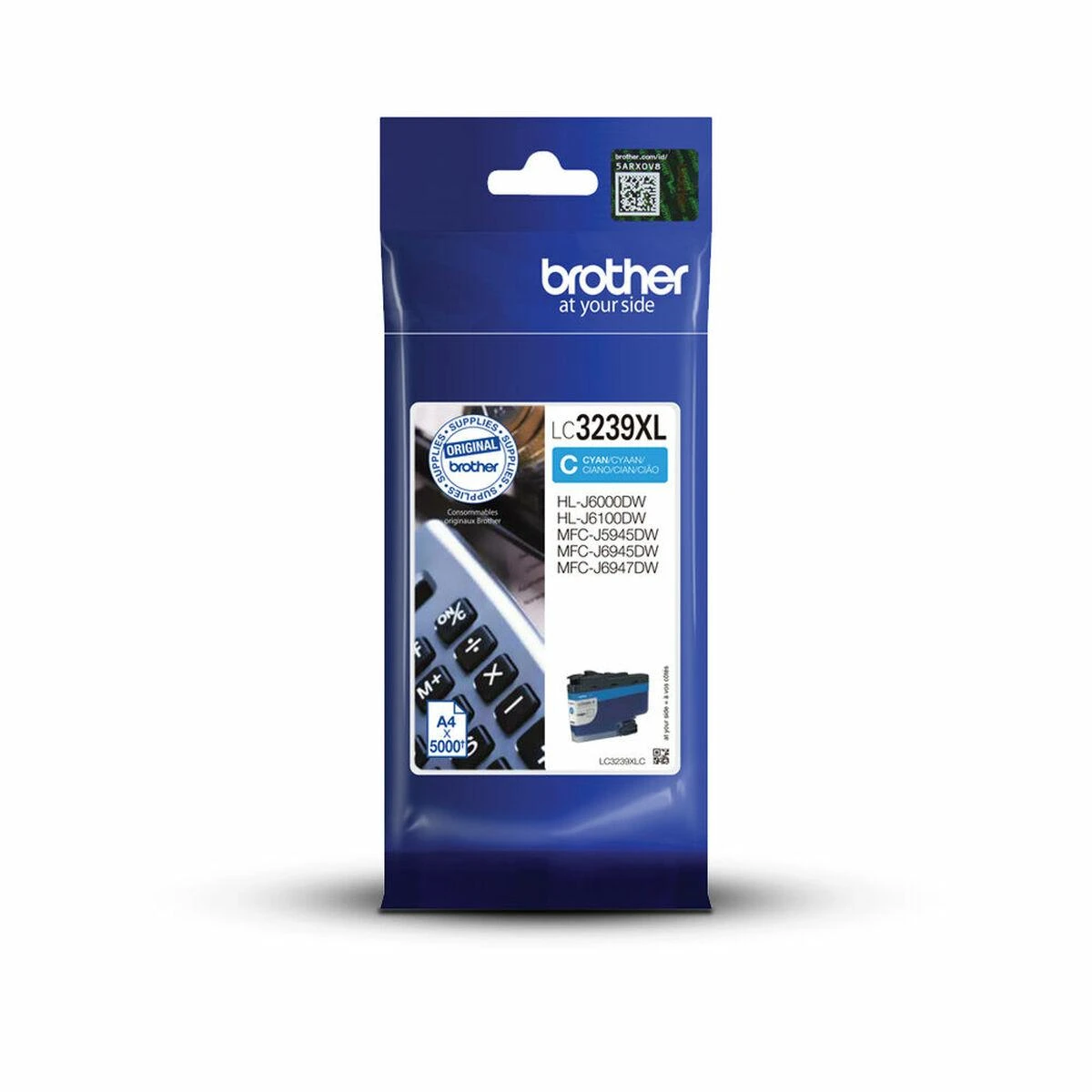 BROTHER LC3239XLC TONERIS HIGH CYAN 5000
