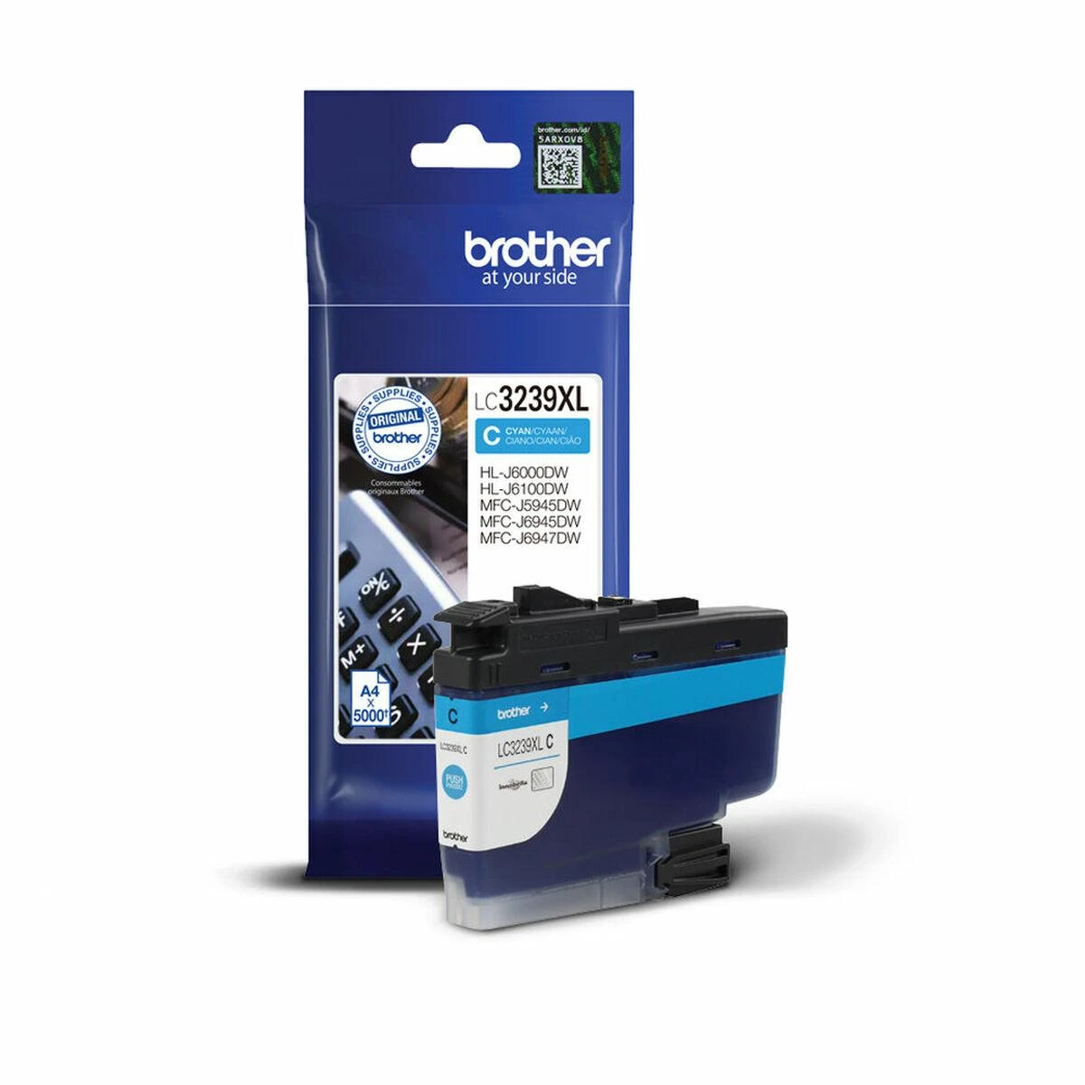 BROTHER LC3239XLC TONERIS HIGH CYAN 5000