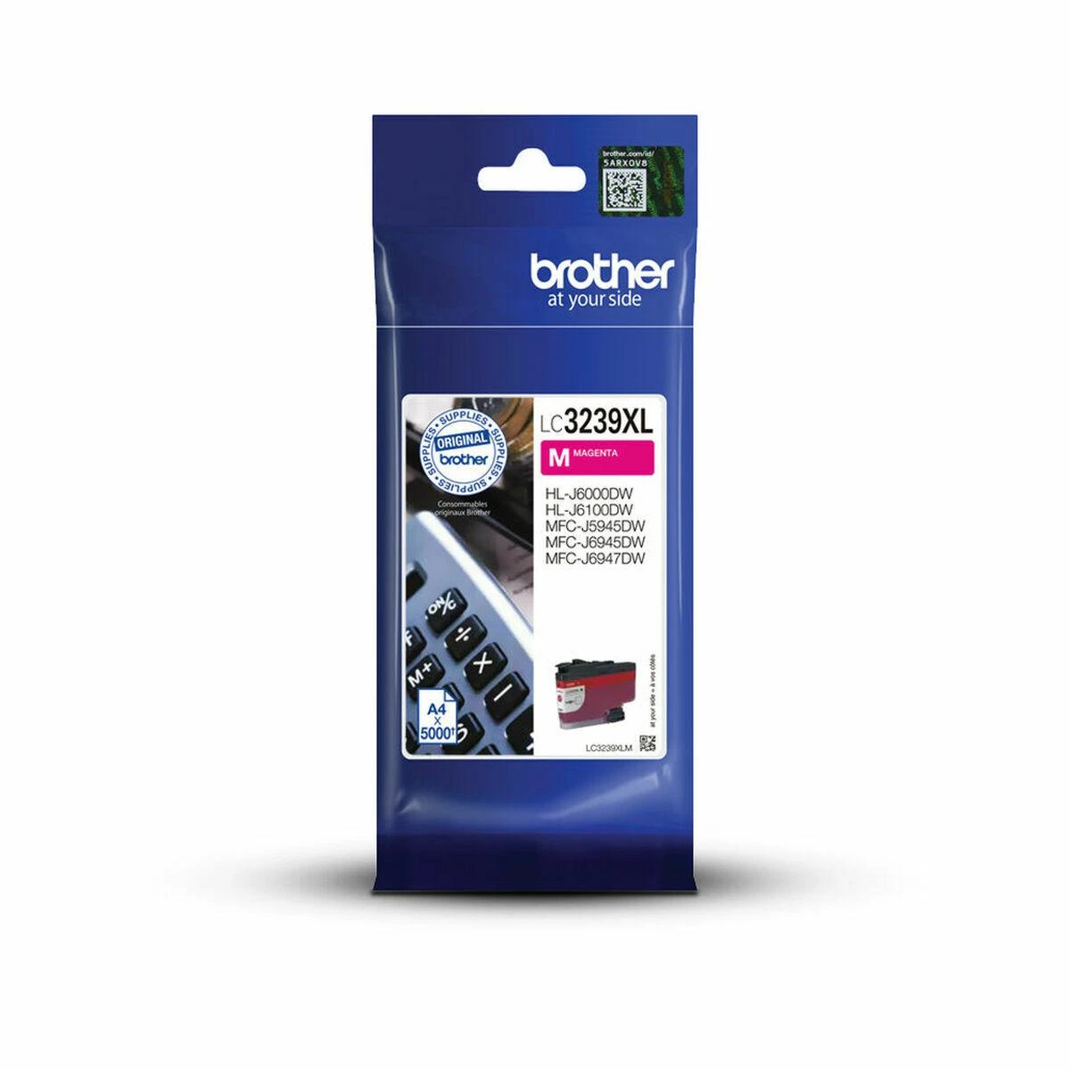 BROTHER LC3239XLM TONERIS HIGH MAGENTA 5000