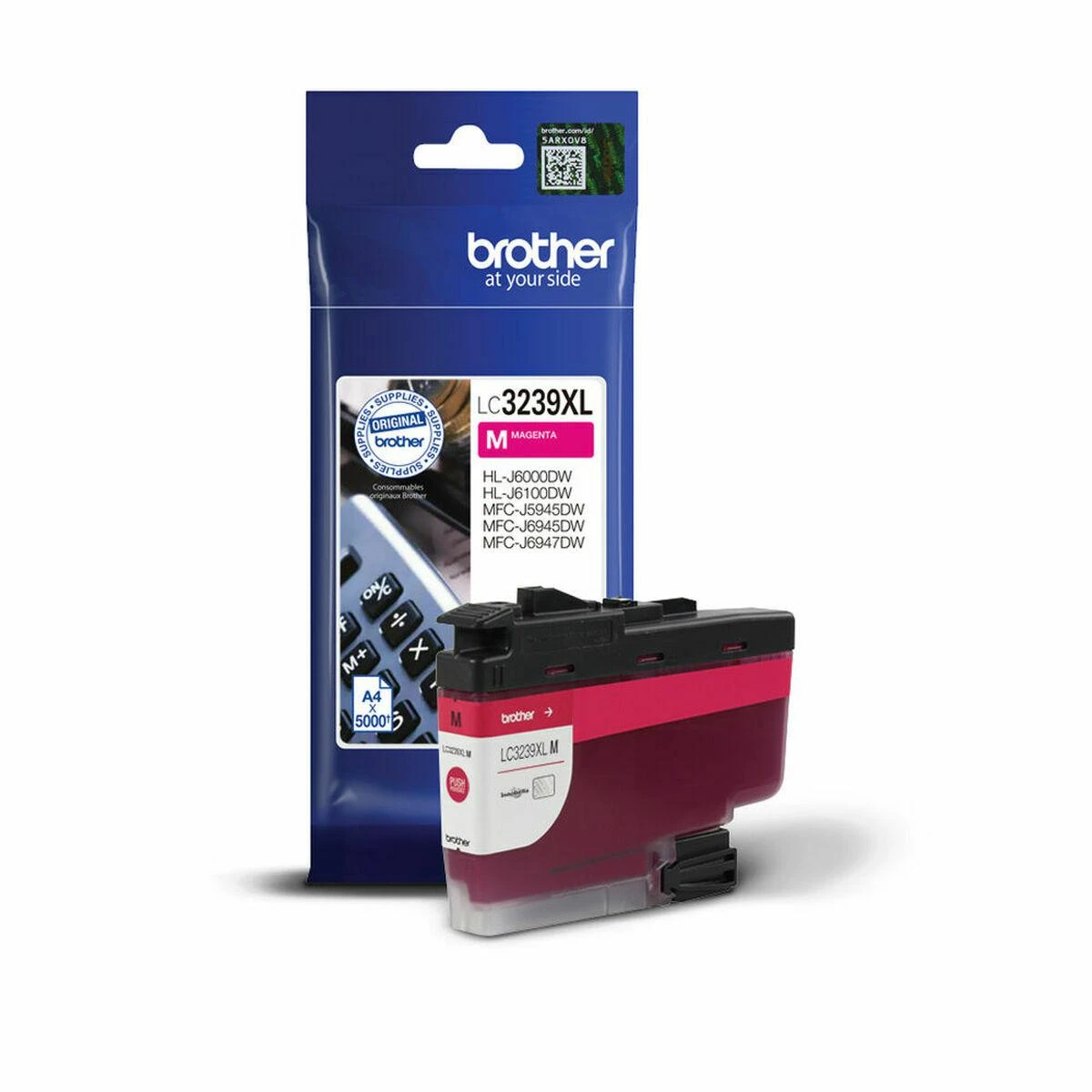BROTHER LC3239XLM TONERIS HIGH MAGENTA 5000