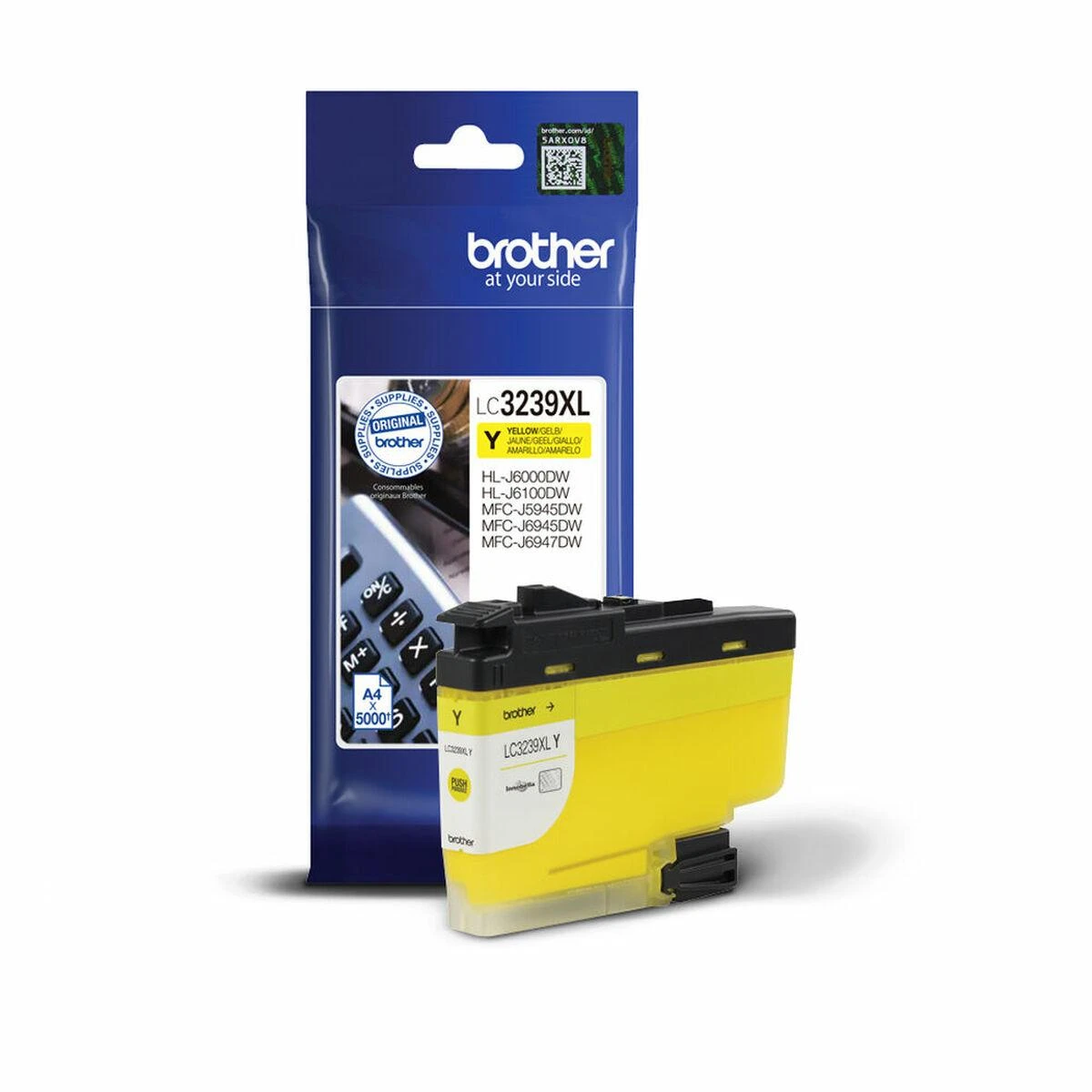 BROTHER LC3239XLY TONER HIGH Geltonas 5000