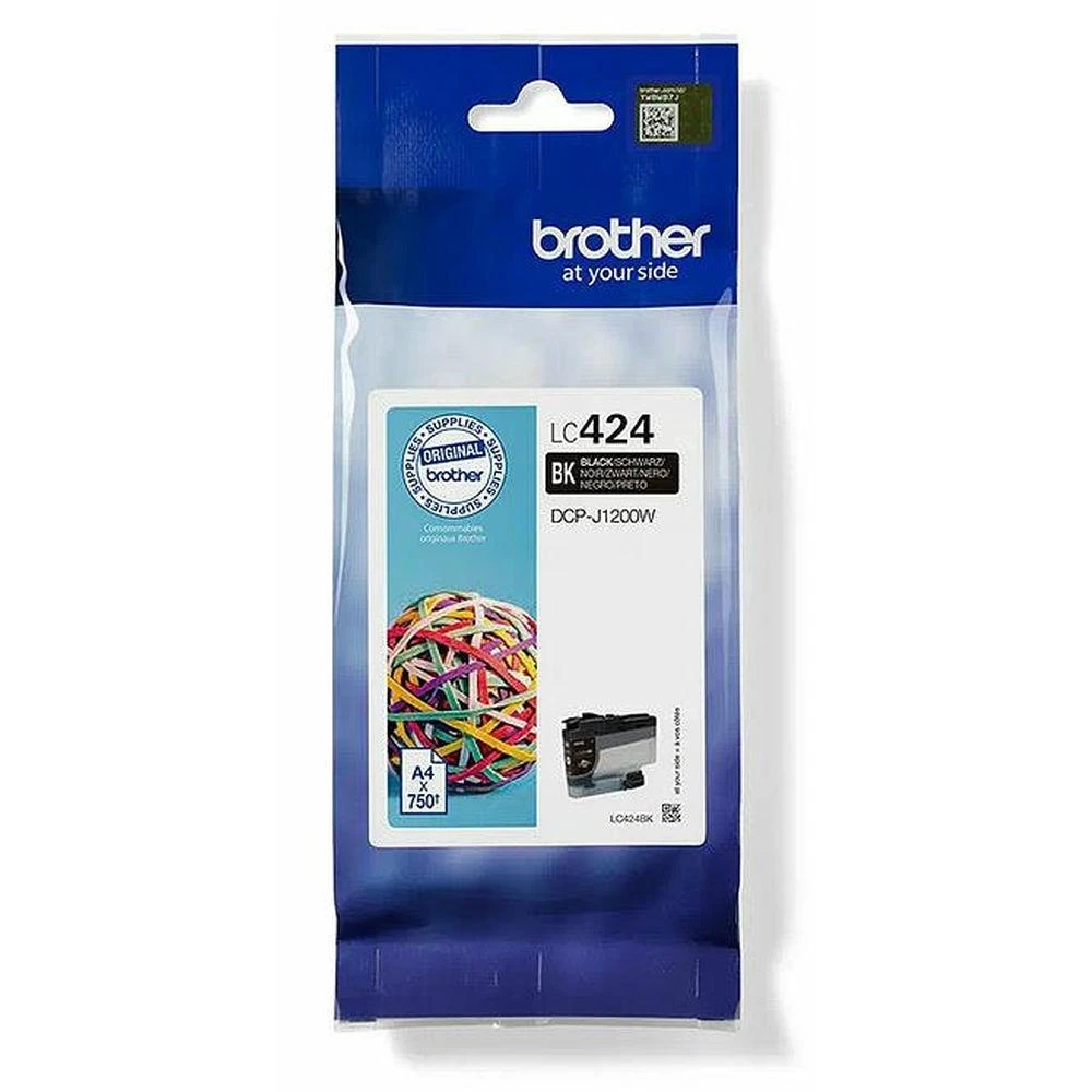 Brother LC424BK | Ink Cartridge | Juodas