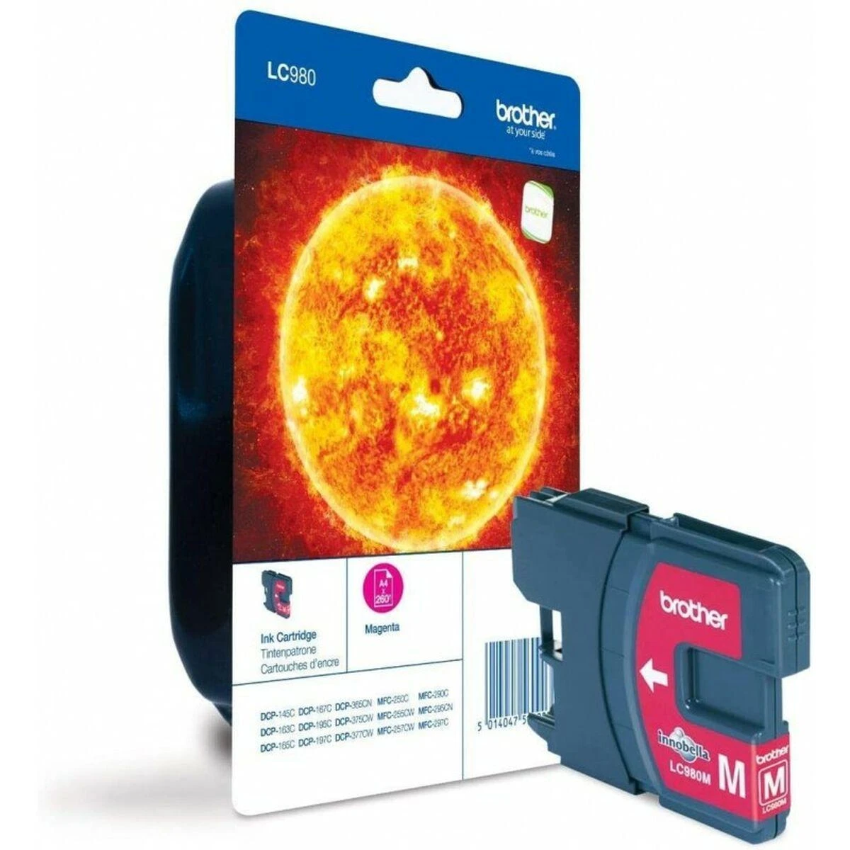 BROTHER LC-980M TONERIS MAGENTA 260P