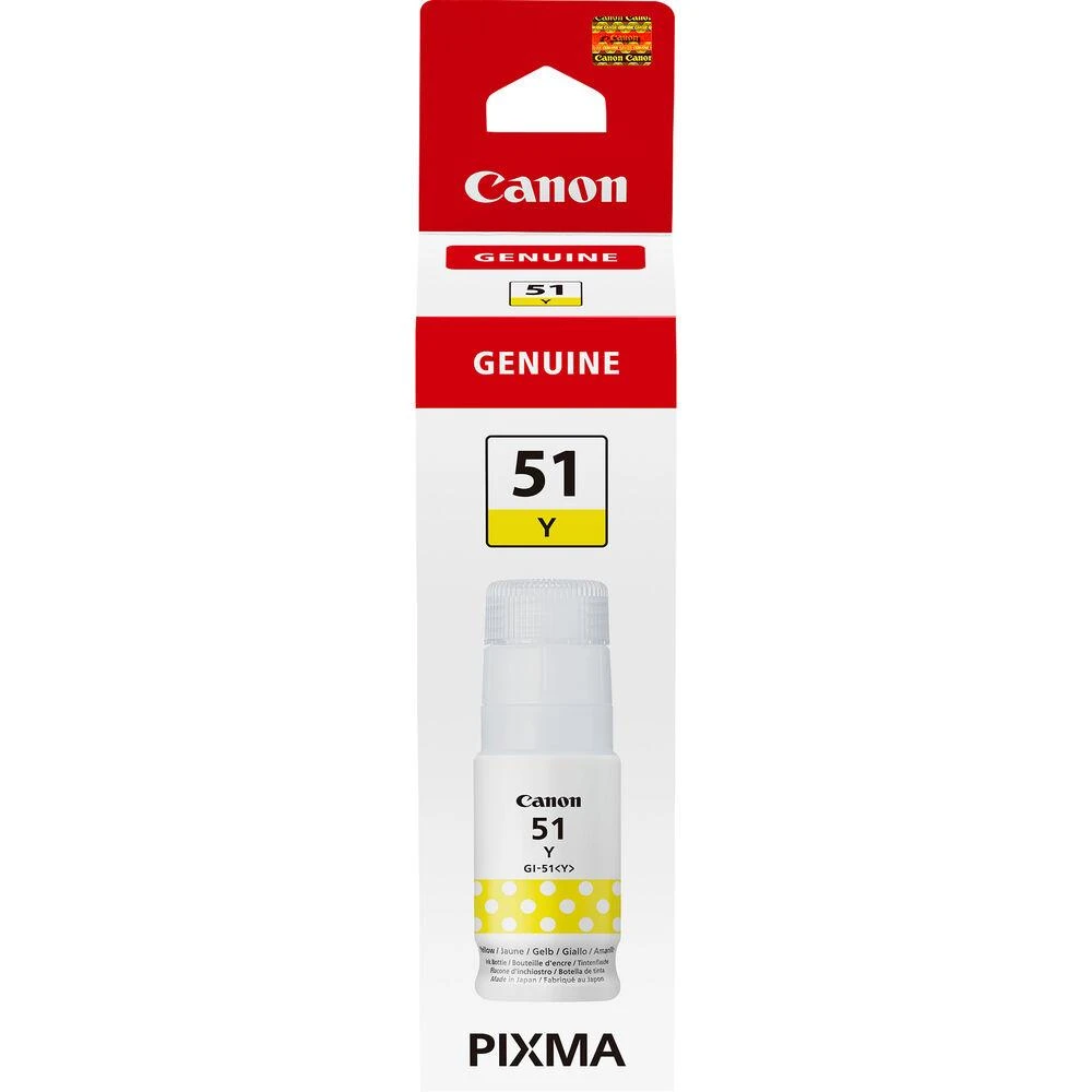 Canon GI-51Y | Rašalo butelis | Geltona