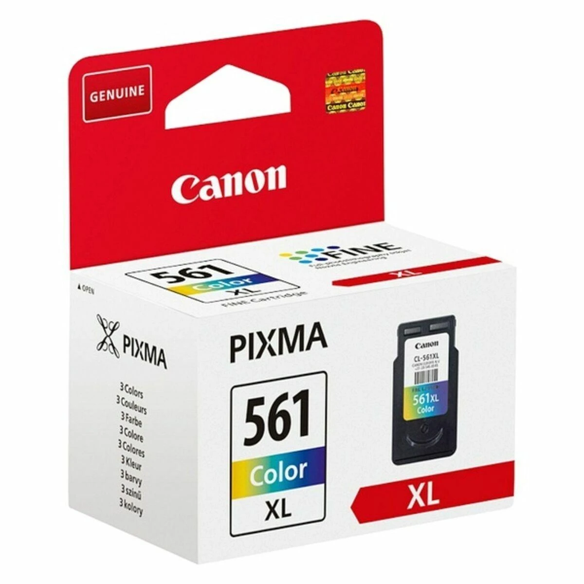 Canon 3730C001 rašalo kasetė Originalus Žydras, Rausvai raudona, Geltona 1 vnt