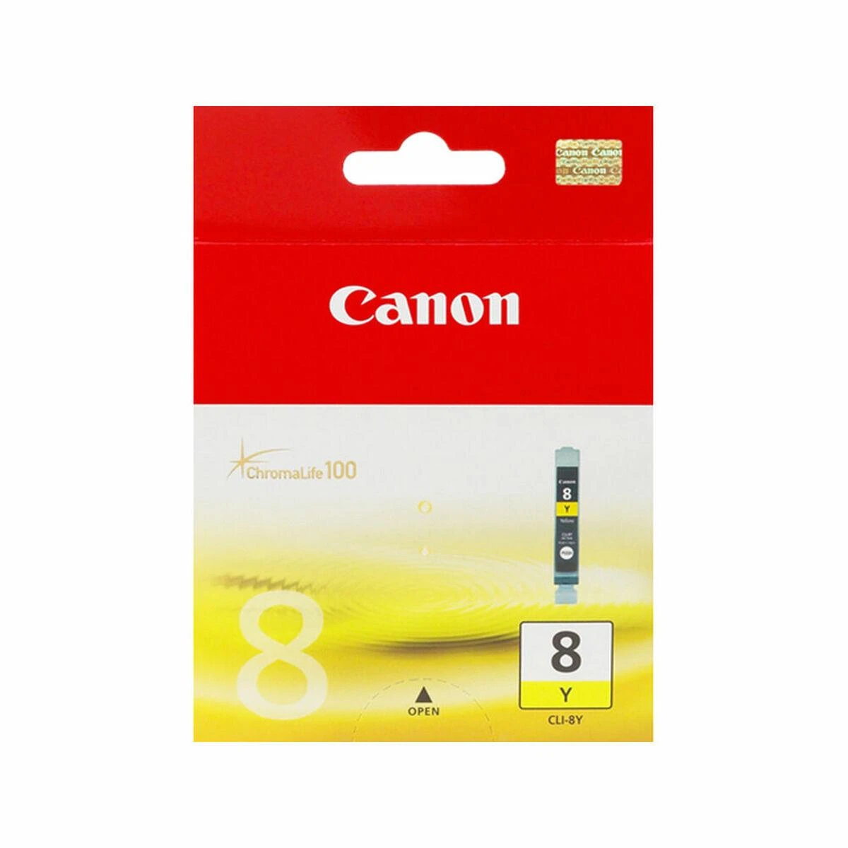 CANON CLI-8Y rašalas geltonas, 13 ml, skirtas Pixma MP800 500 iX4000 iX5000