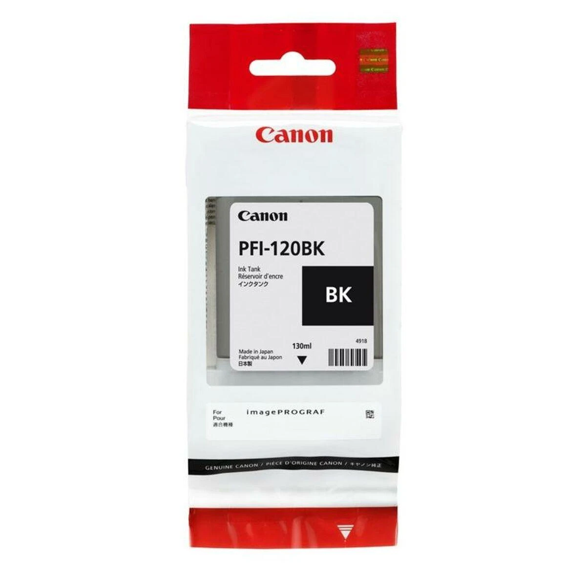 Canon PFI-120BK (2885C001) Rašalinė kasetė, Juoda