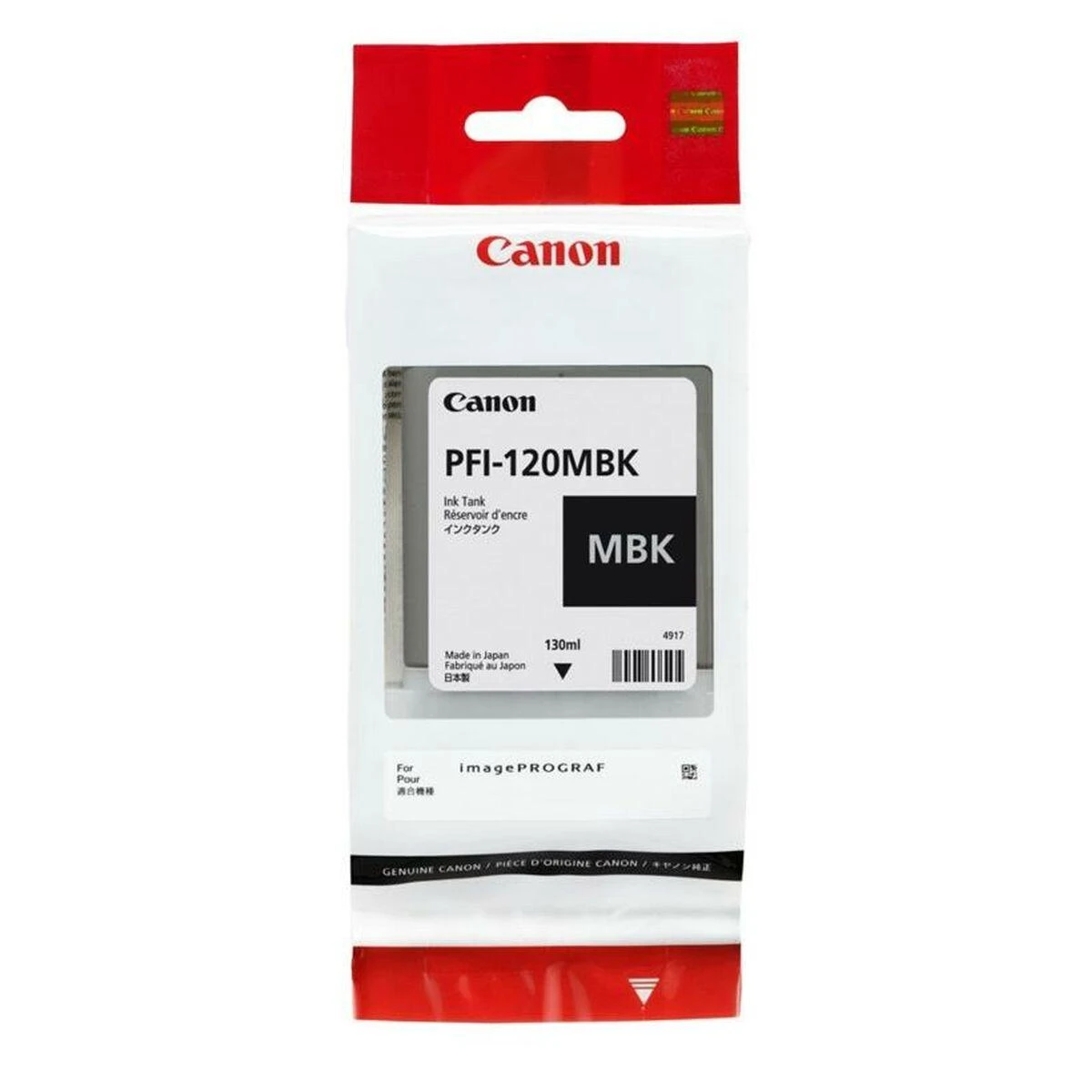 Canon PFI-120MBK (2884C001) Rašalinė kasetė, Matinė juoda