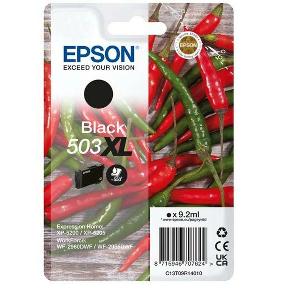 Epson Supplies Central Epson Atrament/503XL Chillies 9.2ml BK