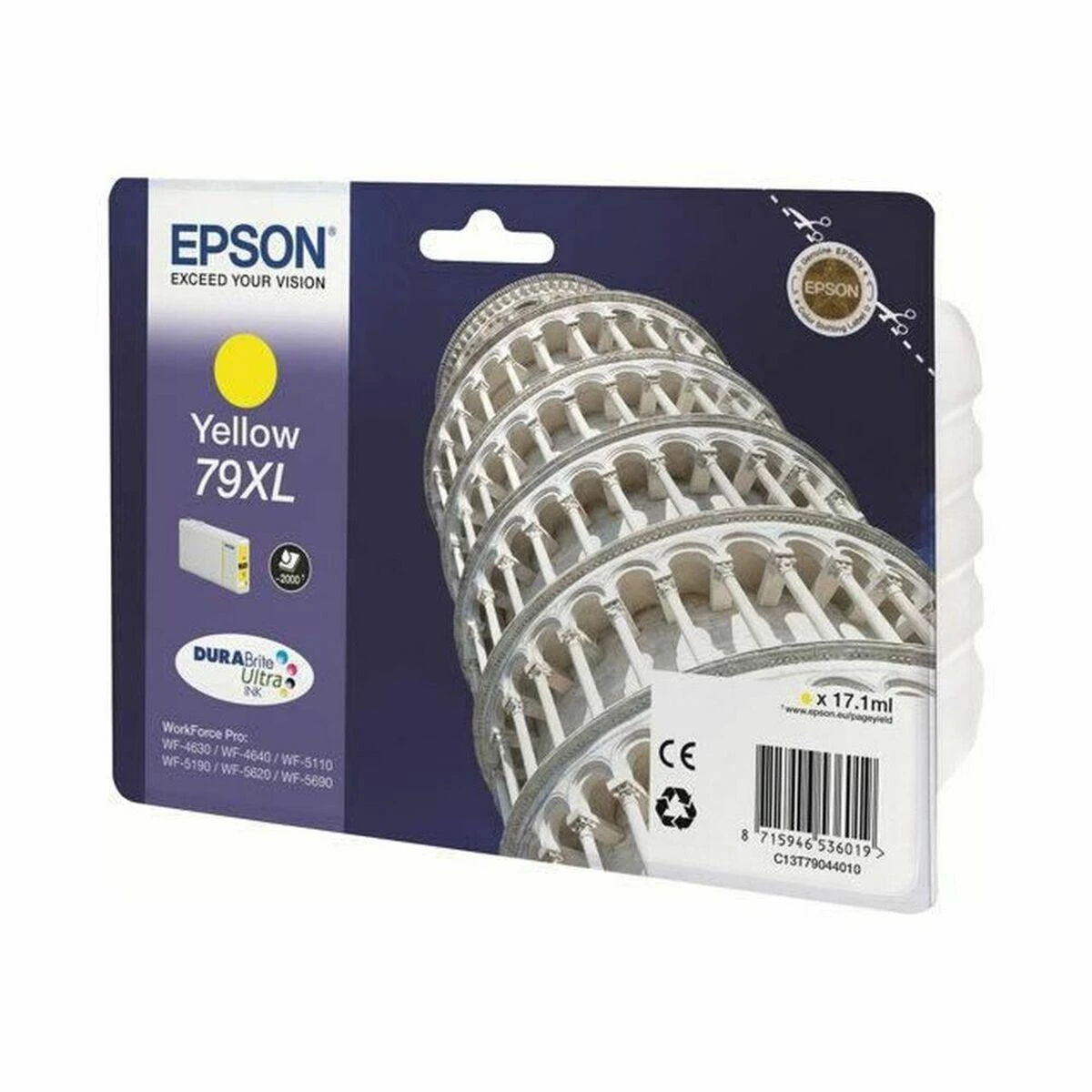 Epson 79XL | C13T79044010 | Rašalo kasetė | Geltona