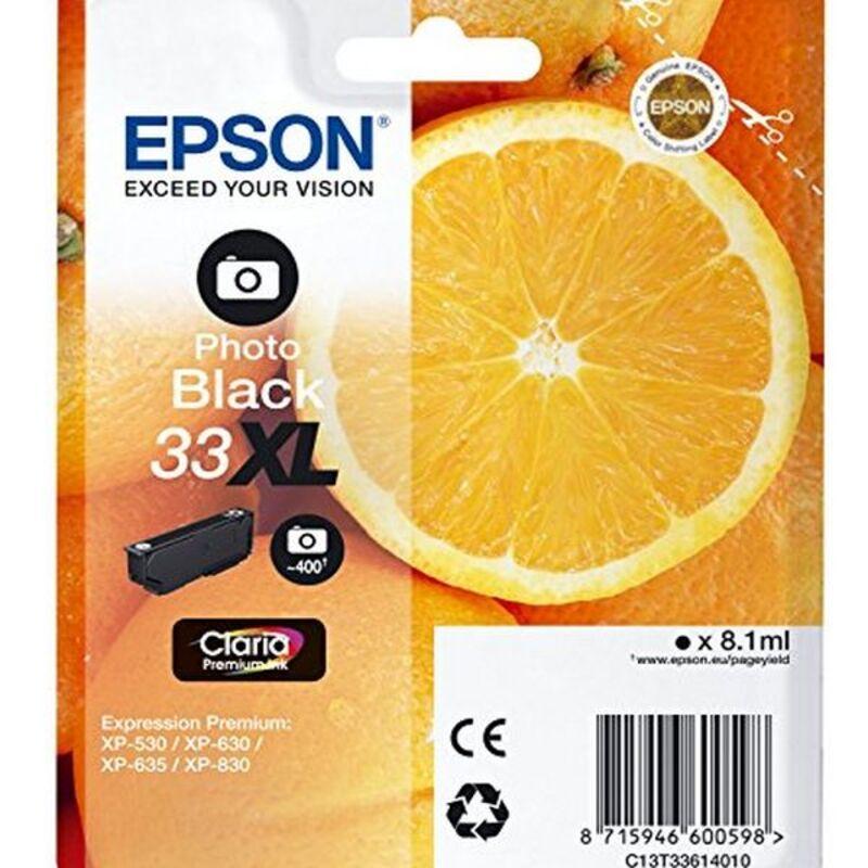 Epson Nr.33XL (C13T33614012), foto juoda kasetė