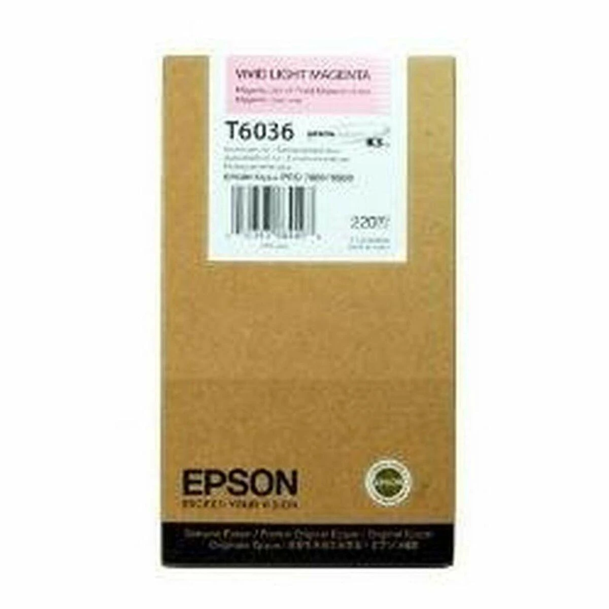 Epson rašalo kasetė Vivid Light Magenta T603600 220 ml