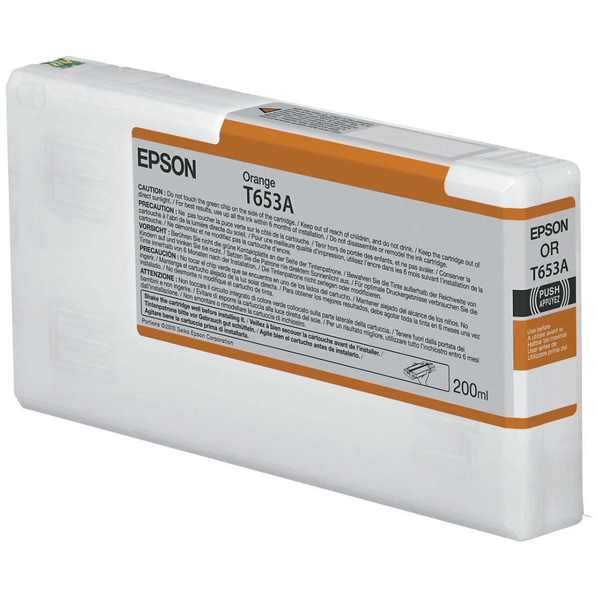 Epson T653A | Ink Cartridge | Oranžinis