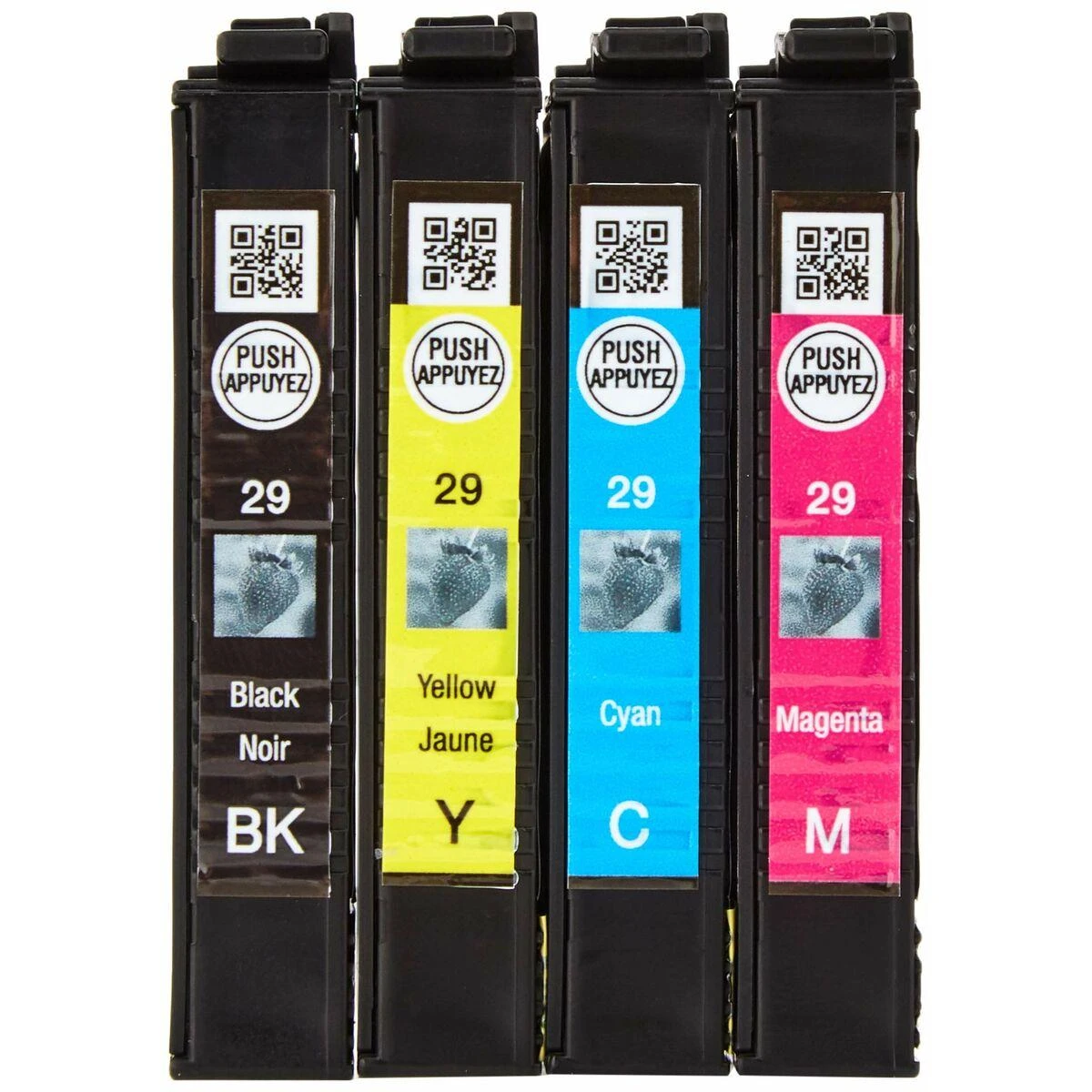 Epson Strawberry Multipack 4 spalvų 29 Claria Home Ink - Original - Pigmento pagrindo rašalas - Juodas,Cyan,Magenta,Geltona - Epson - - Expression Home XP-455 - Expression Home XP-452 - Expression Home XP-445 - Expression Home. .. - 1 vnt.