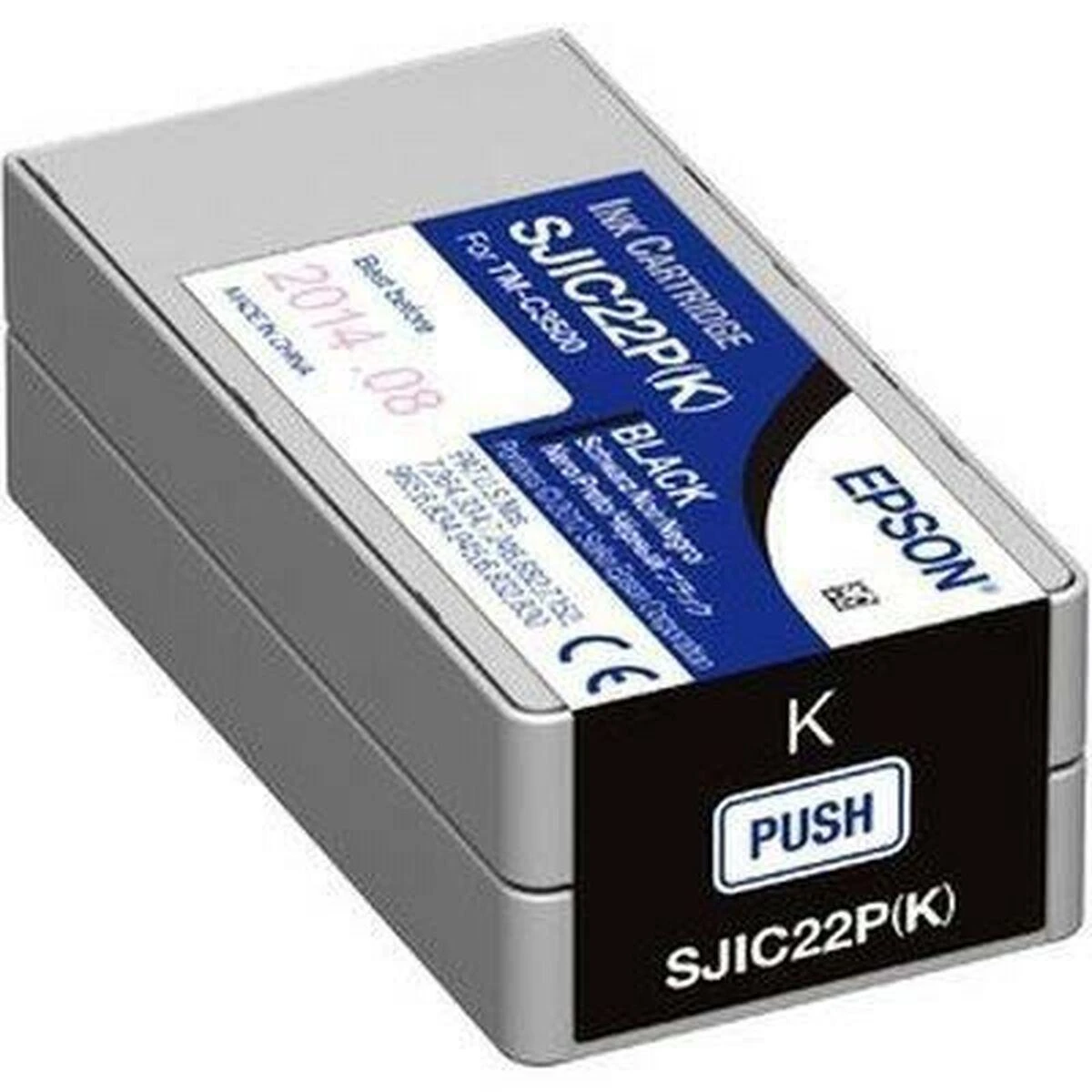 Epson SJIC22P(K) Originalus Juoda 1 vnt