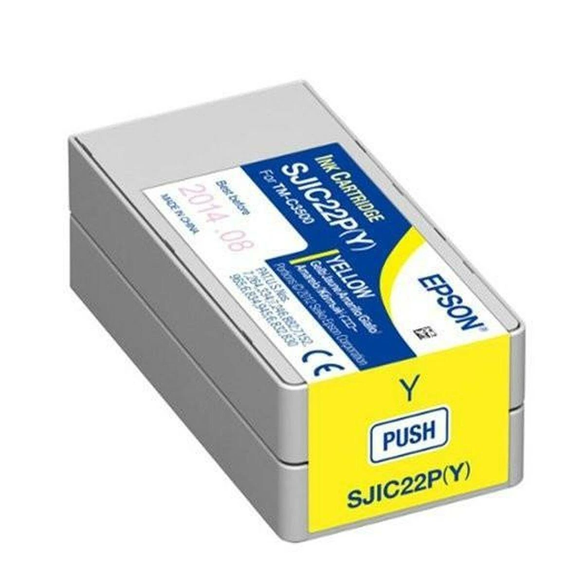 Epson SJIC22P(Y) (C33S020604) Rašalinė kasetė, Geltona