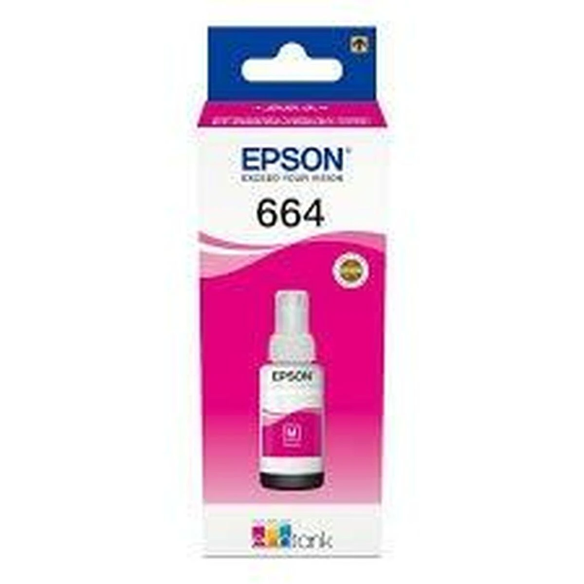 EPSON T6643 rausvos spalvos rašalinė