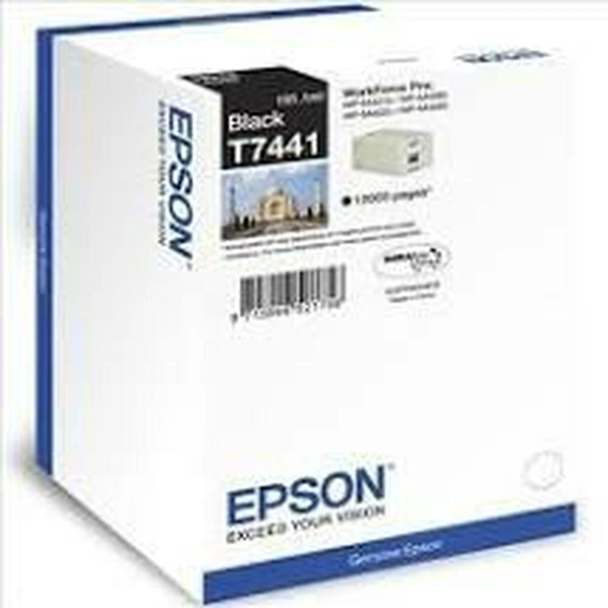 Rašalas Epson T7441 juodas DURABrite™ Ultra | 181ml | WP-M4015 DN/WP-M4525 DNF