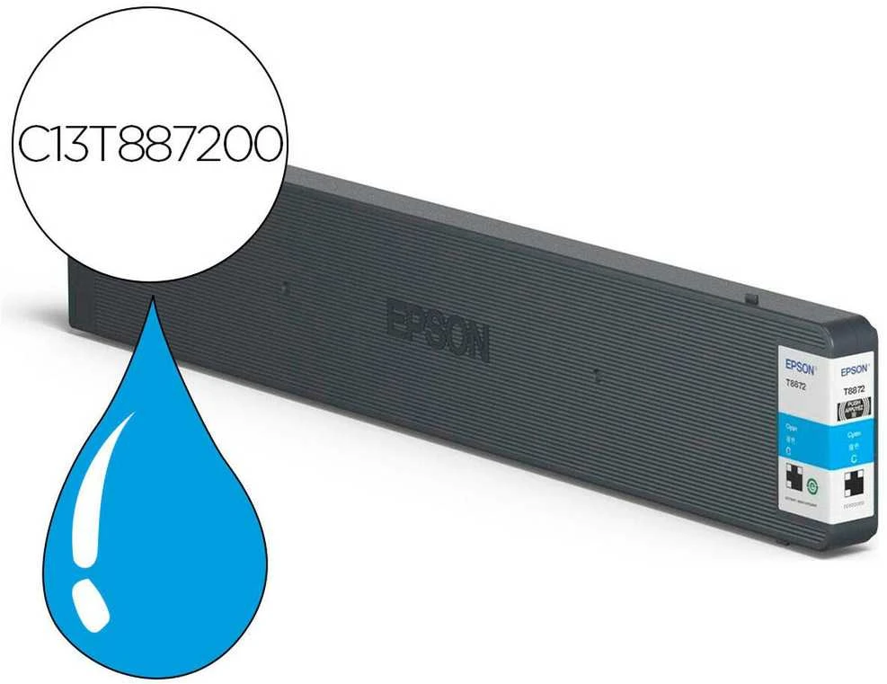 Epson T8872 (C13T887200) Rašalinė kasetė, Žydra