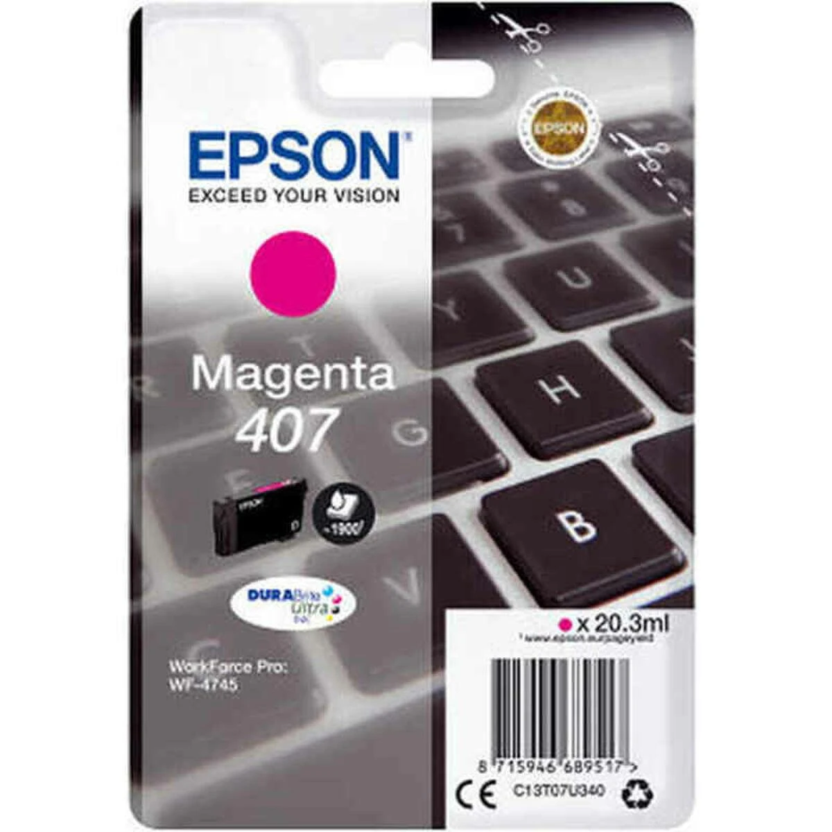 Epson WF-4745 serija | Rašalo kasetė L Magenta | Rašalo kasetė | Magenta