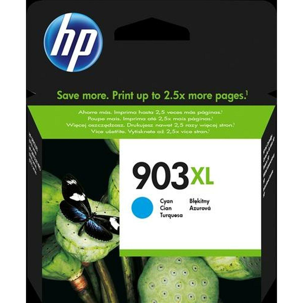 Hewlett Packard (HP) HP rašalas T6M03AE rašalas # 903XL (žydra)