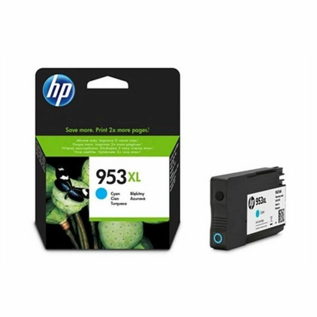 Hewlett Packard (HP) HP No.953 XL (L0S70AE), juoda kasetė rašaliniams spausdintuvams, 2000 psl.