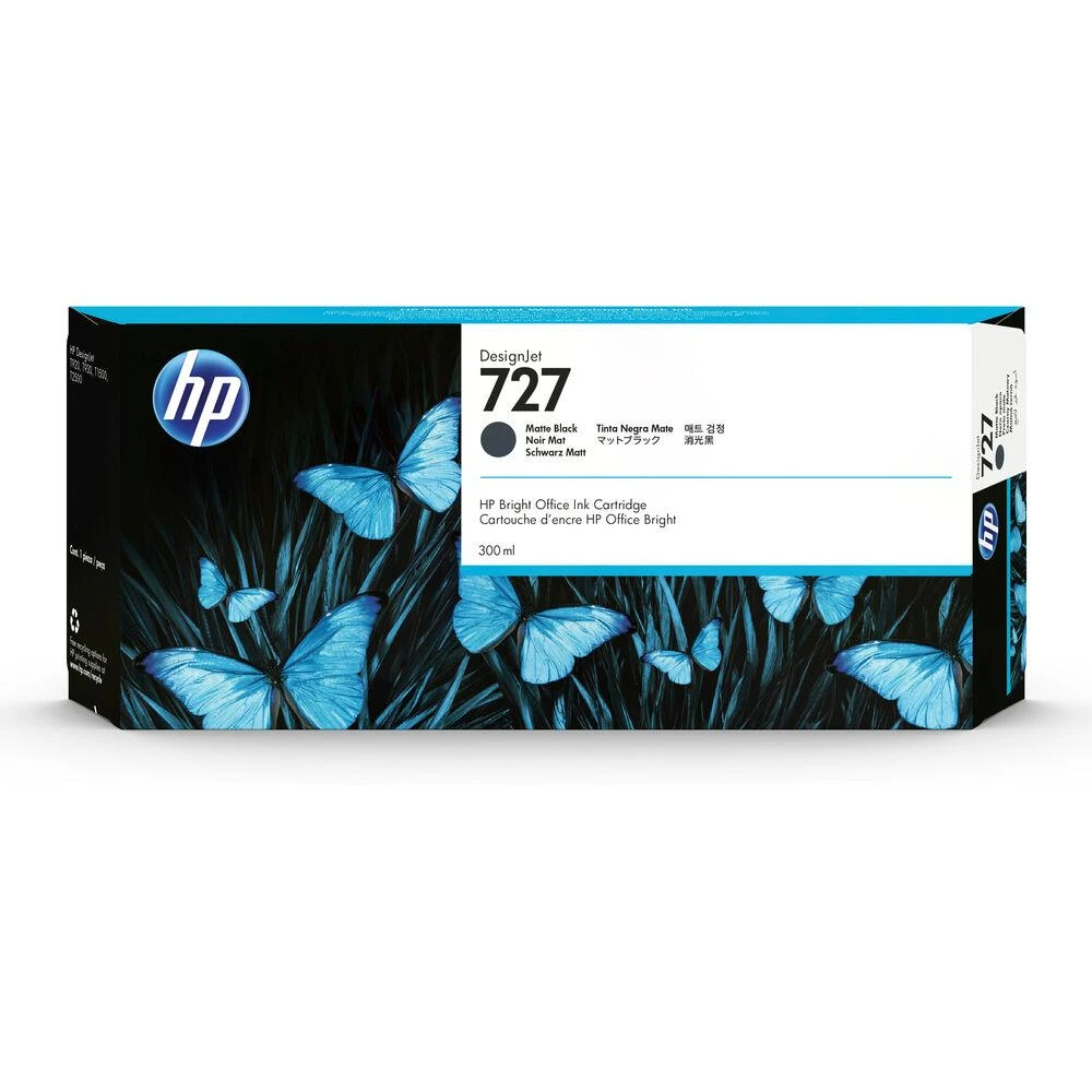 Hewlett Packard (HP) HP No.727 (C1Q12A), matinė juoda kasetė