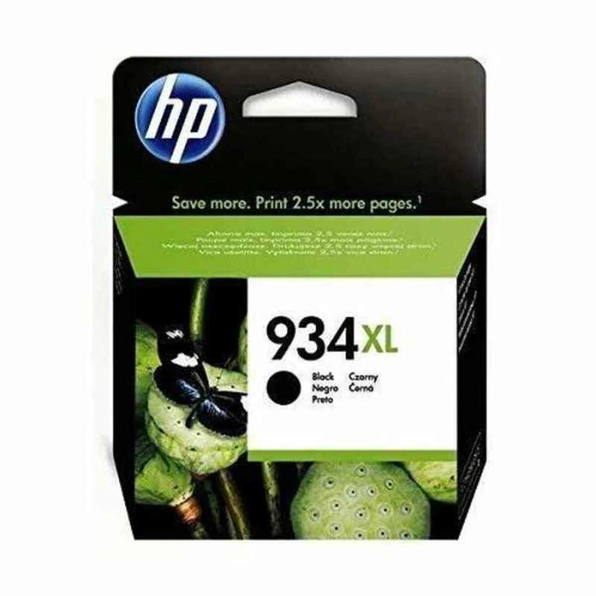Hewlett Packard (HP) HP C2P23AE rašalo kasetė, Nr. 934XL, juoda, didelės talpos