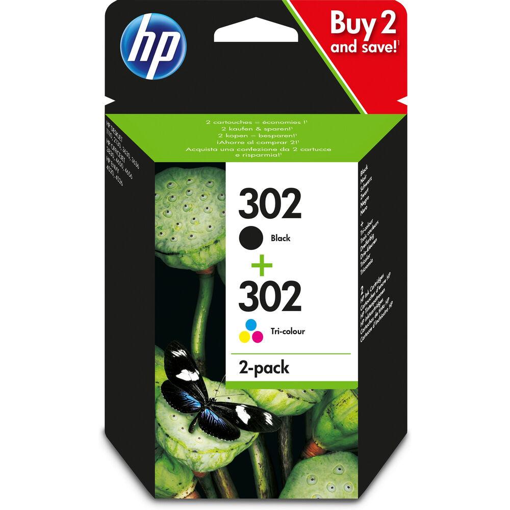 Hewlett Packard (HP) HP 302 Ink Cartridge Combo 2 vnt. BLISTER