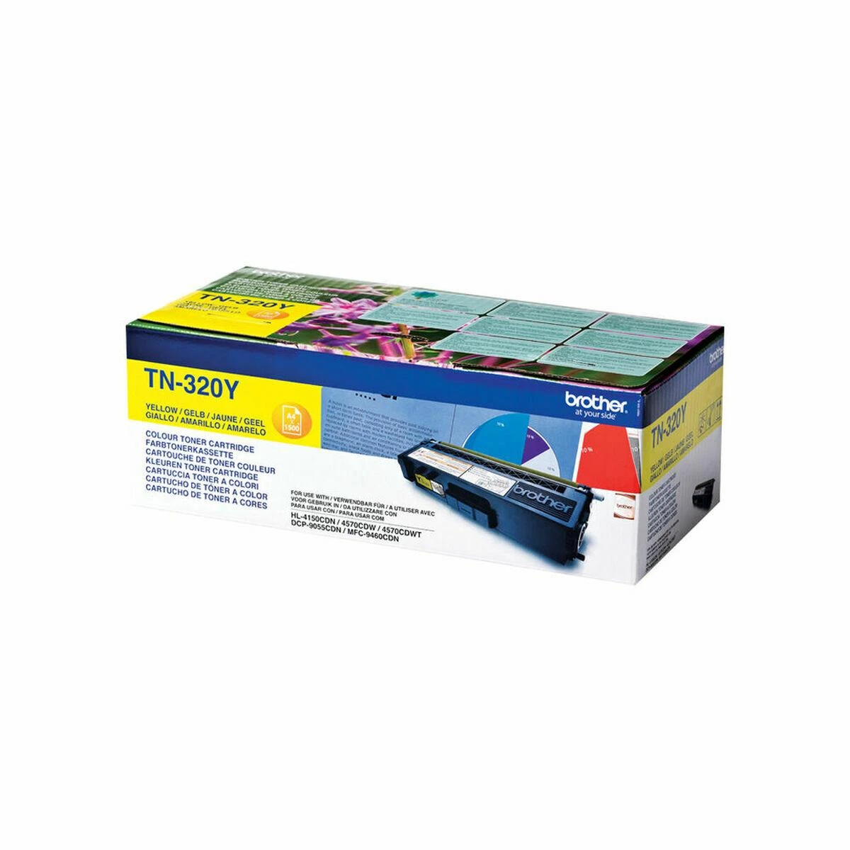 Brother TN-320, Geltona toner Brother