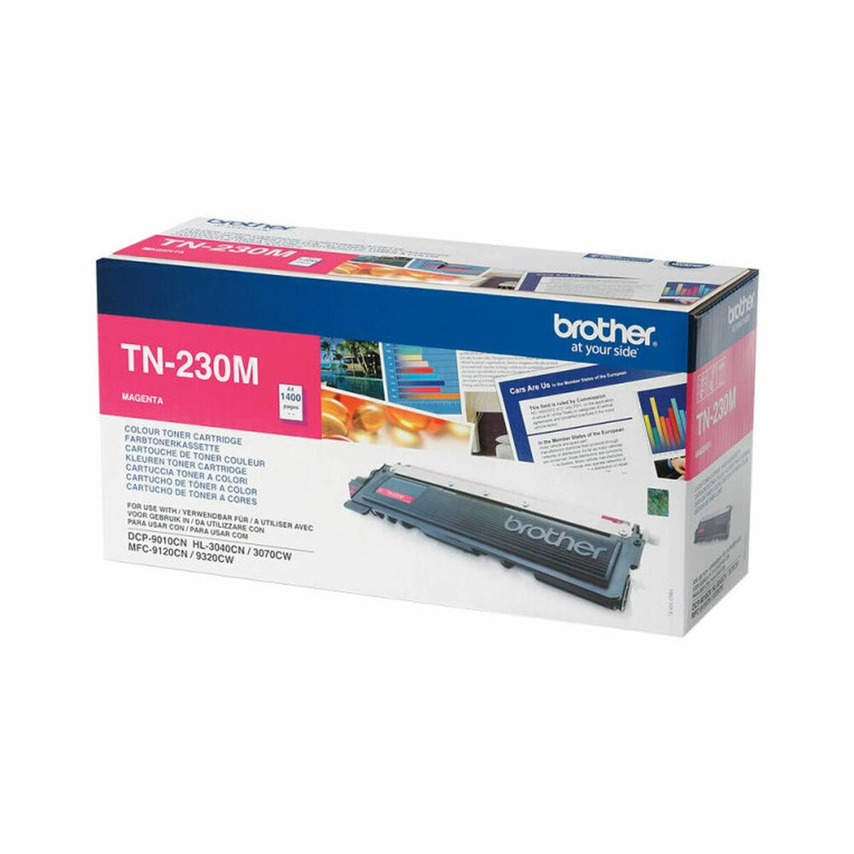 BROTHER TN-230M TONERIS MAGENTA 1400P