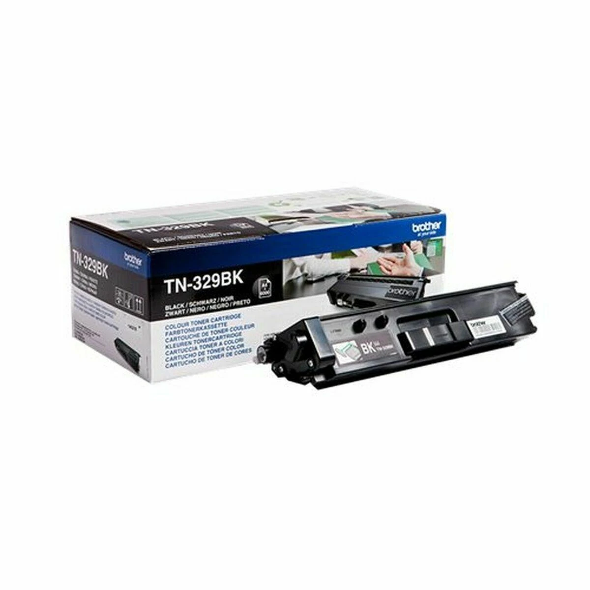 BROTHER TN-329BK TONERIS S.HIGH BLK 6000P
