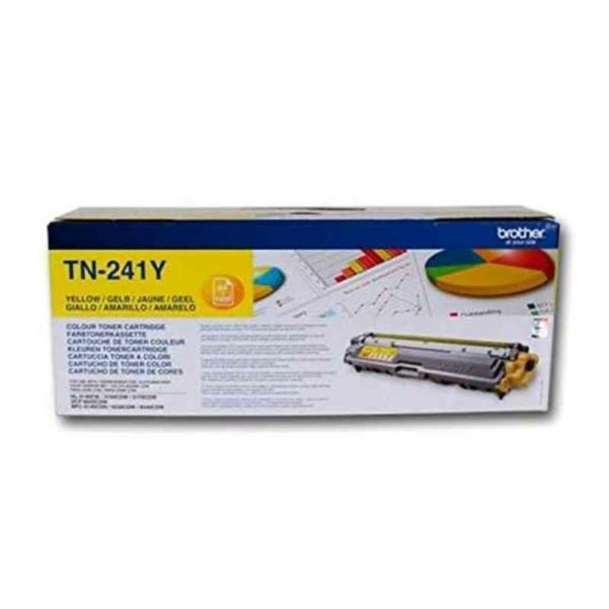 BROTHER TN-241Y TONER Geltonas 1400P