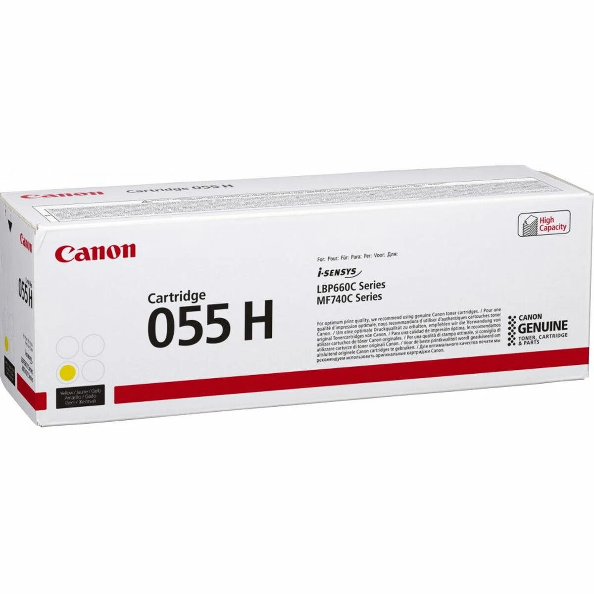 Canon CRG 055H (3017C002) Lazerinė kasetė, Geltona