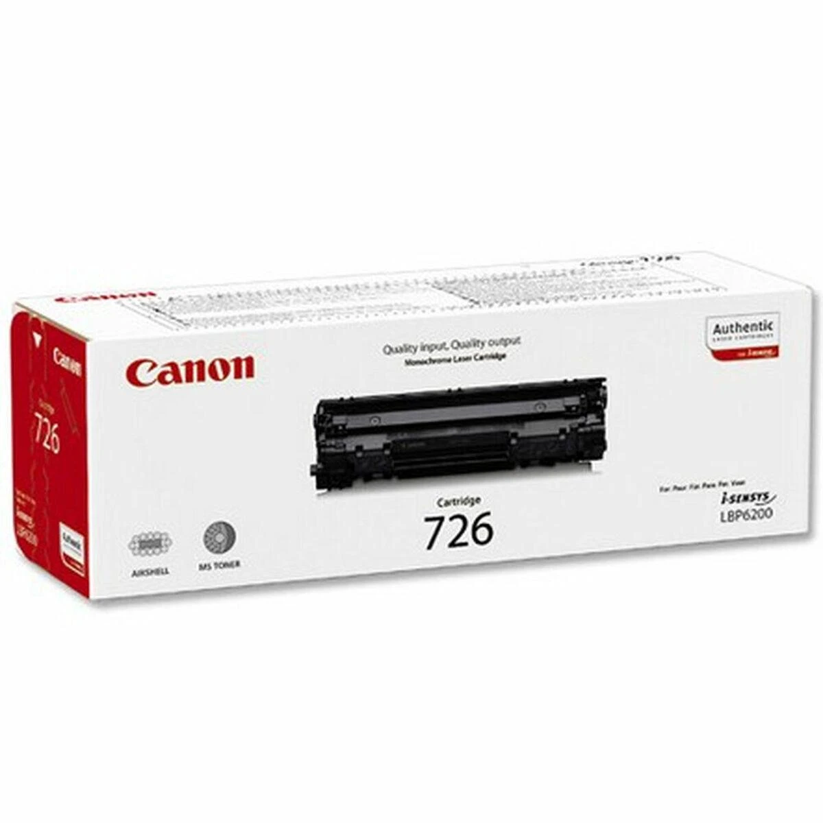 Canon CRG 726 (3483B002) juoda kasetė