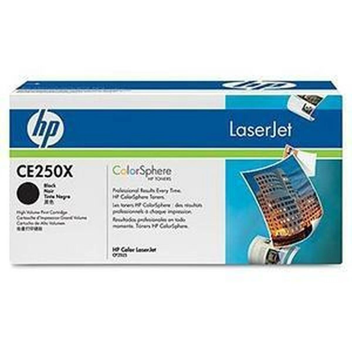 „Hewlett Packard“ (HP) „HP Color LaserJet CP3525/CM3530 Juodas“ spausdinimo kasetė (10 000 puslapių)