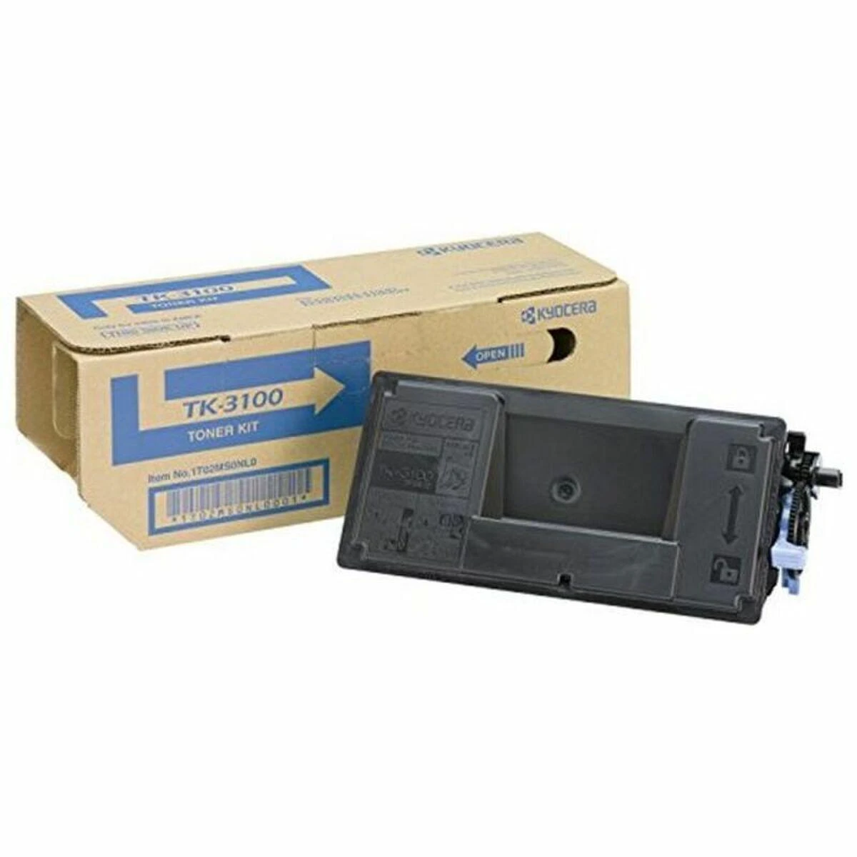Kasetė Kyocera TK3100, juoda