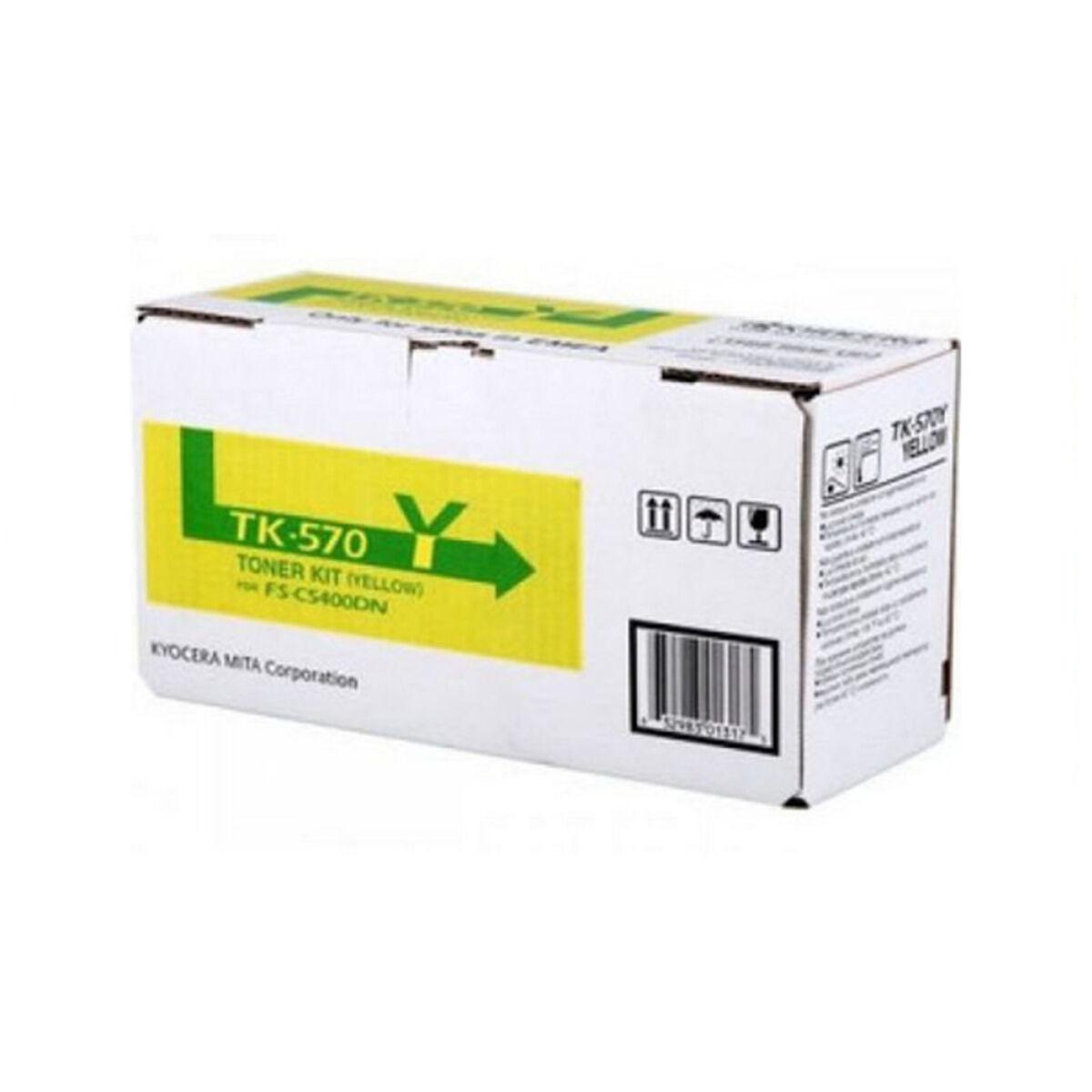 Toneris Kyocera TK-570Y | 12000 pages | Geltona | ECOSYS P7035cdn FS-C5400DN