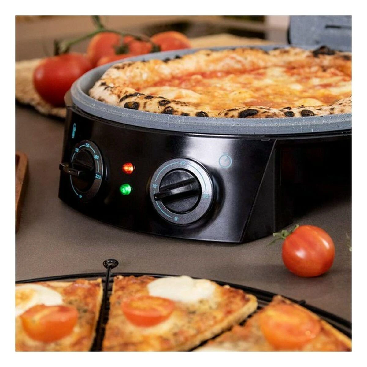 Cecotec Fun Pizza&Co 1800 W juoda picos orkaitė