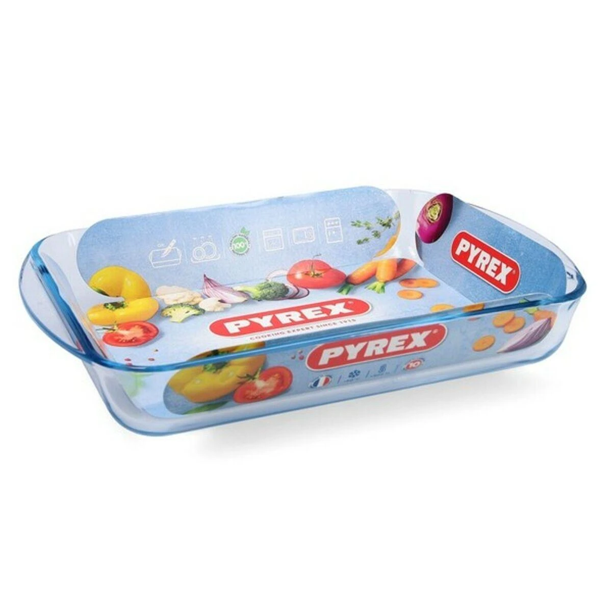 Stiklinė kepimo forma PYREX COOK&ENJOY, 23 x 35 cm, 2,7 l