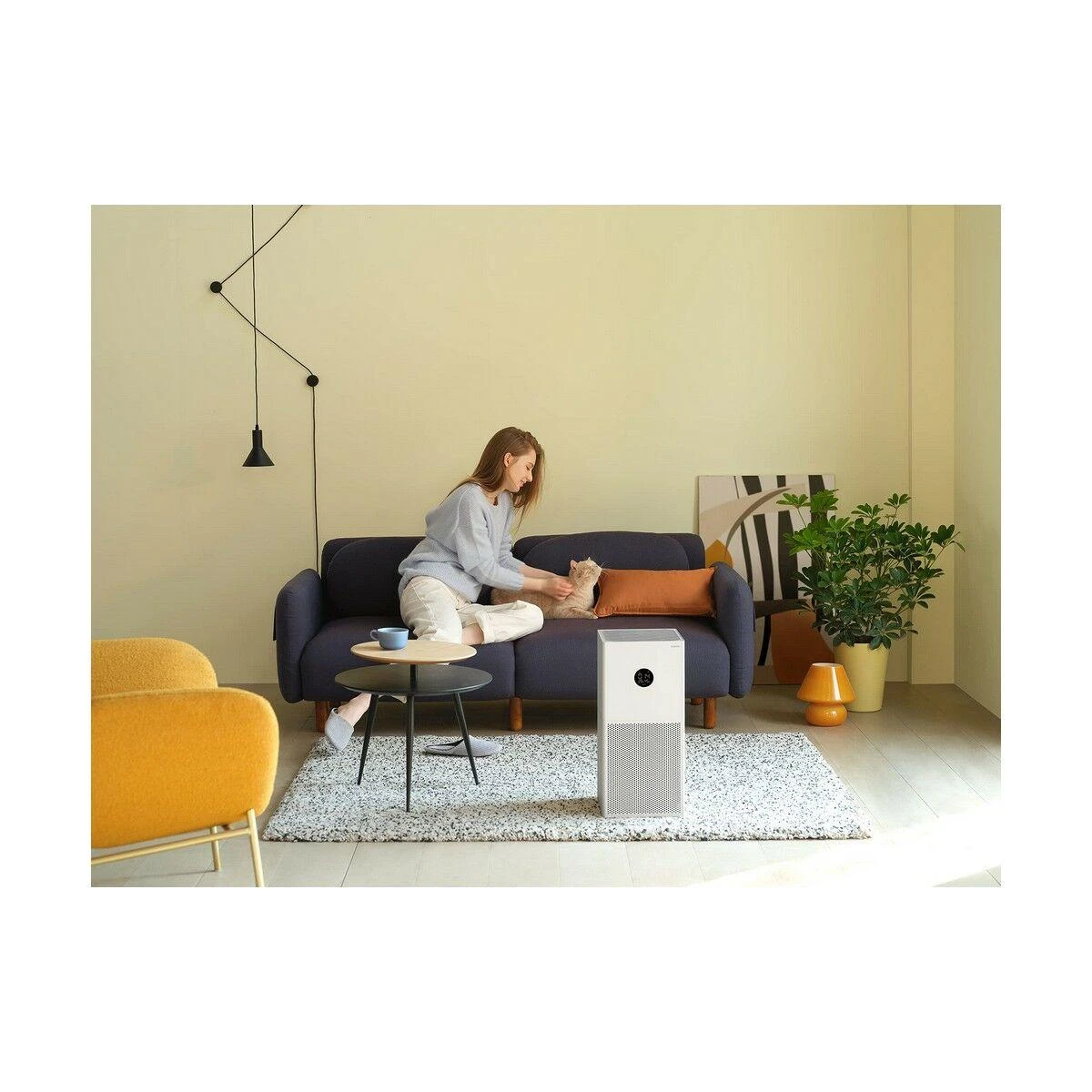 Oro valytuvas Xiaomi Smart Air Purifier 4 Lite EU 33 W, Tinka patalpoms iki 25-43 m², Baltas