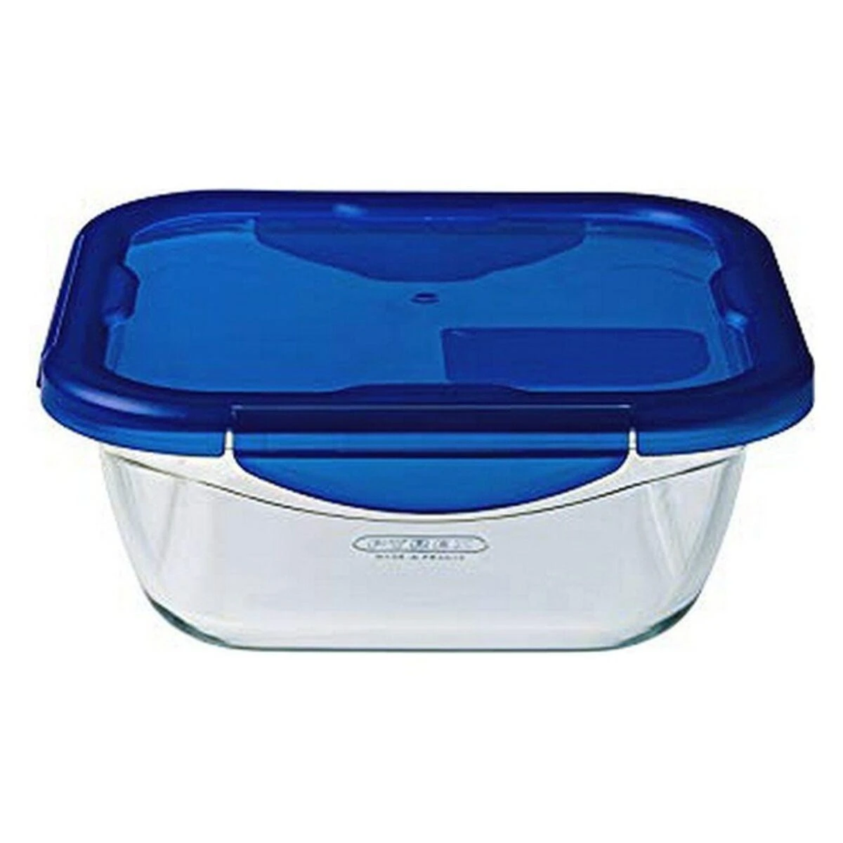 Karščiui atsparus konteineris su dangteliu Cook & Eiti 16,6 X 16,6 cm 0,8 l PYREX