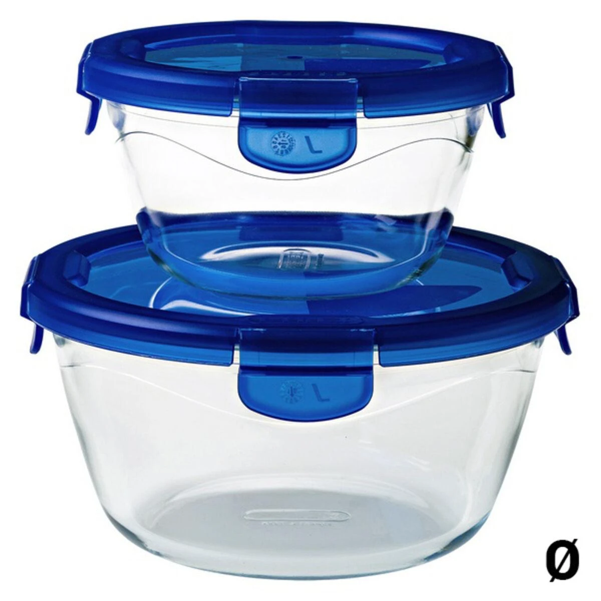 Karščiui atsparus konteineris su dangteliu Cook & Eiti 15 x 8 cm 0,7 l PYREX