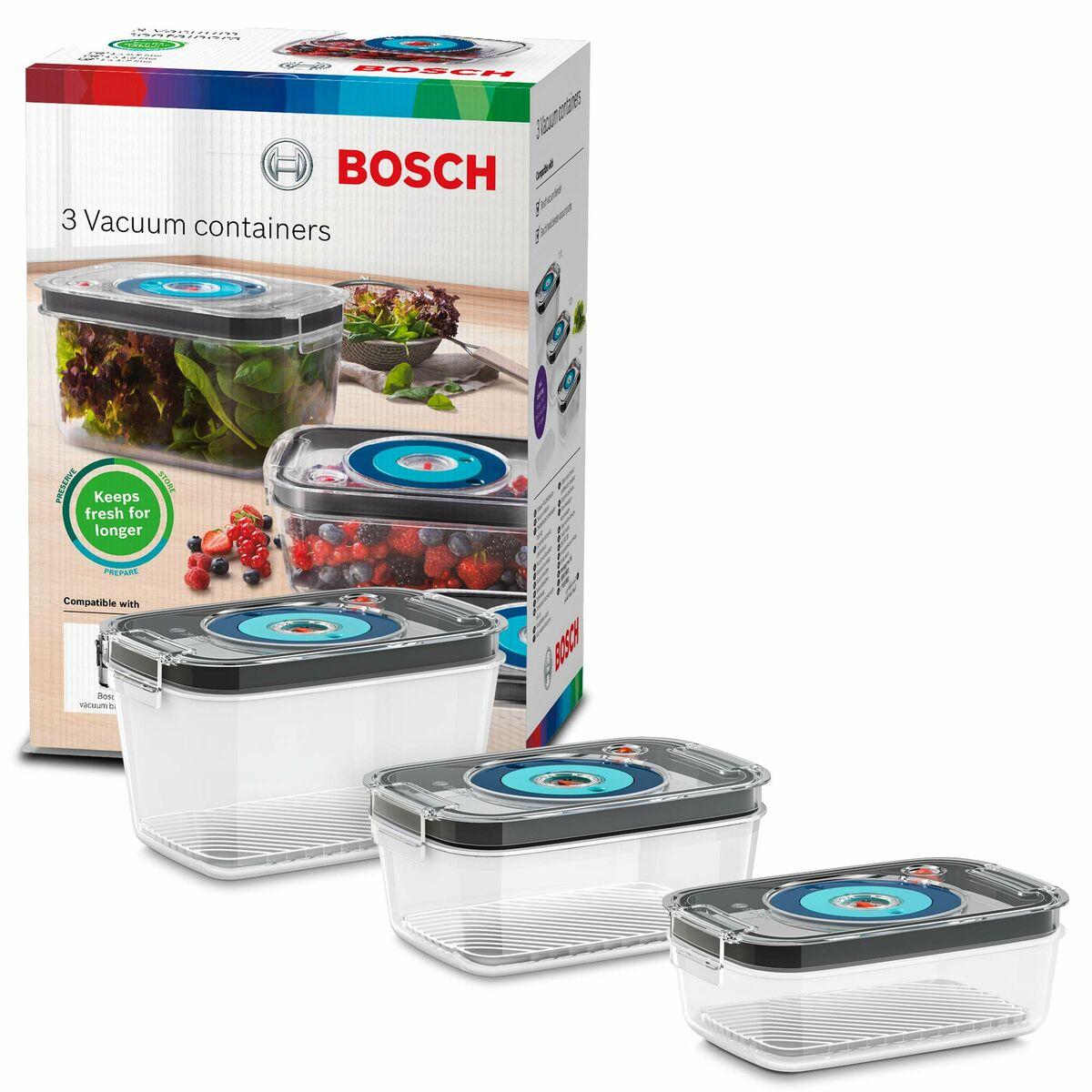 Vakuuminė laikymo dėžė Bosch MSZV0FC3, 3 vnt.