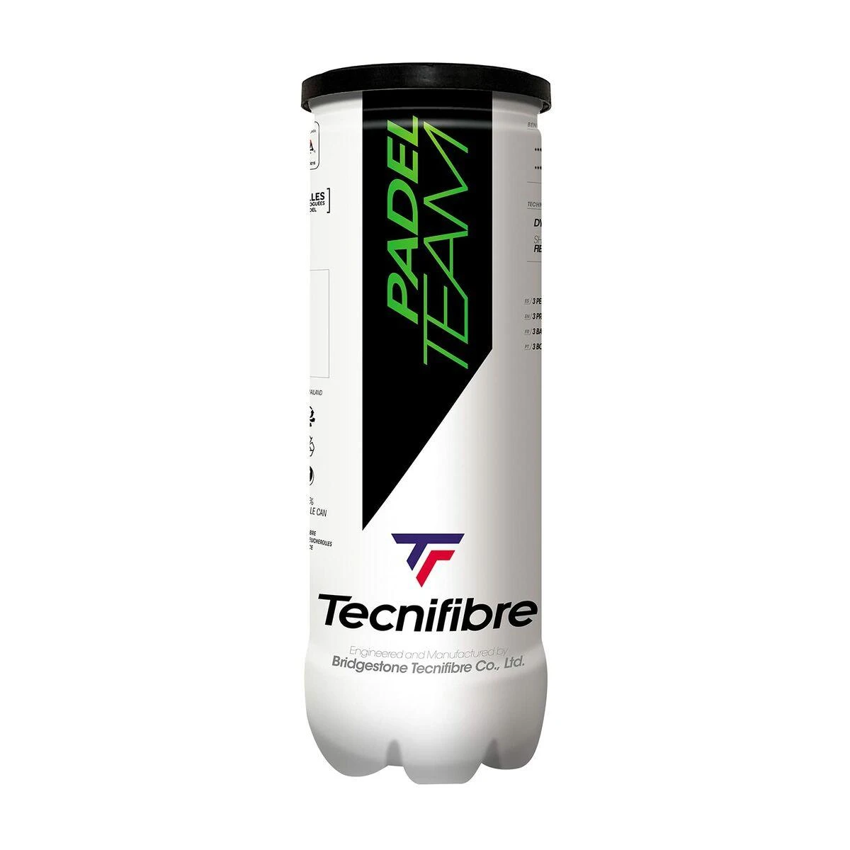 Padelio kamuoliukas Tecnifibre PADEL TEAM, 3 vnt.