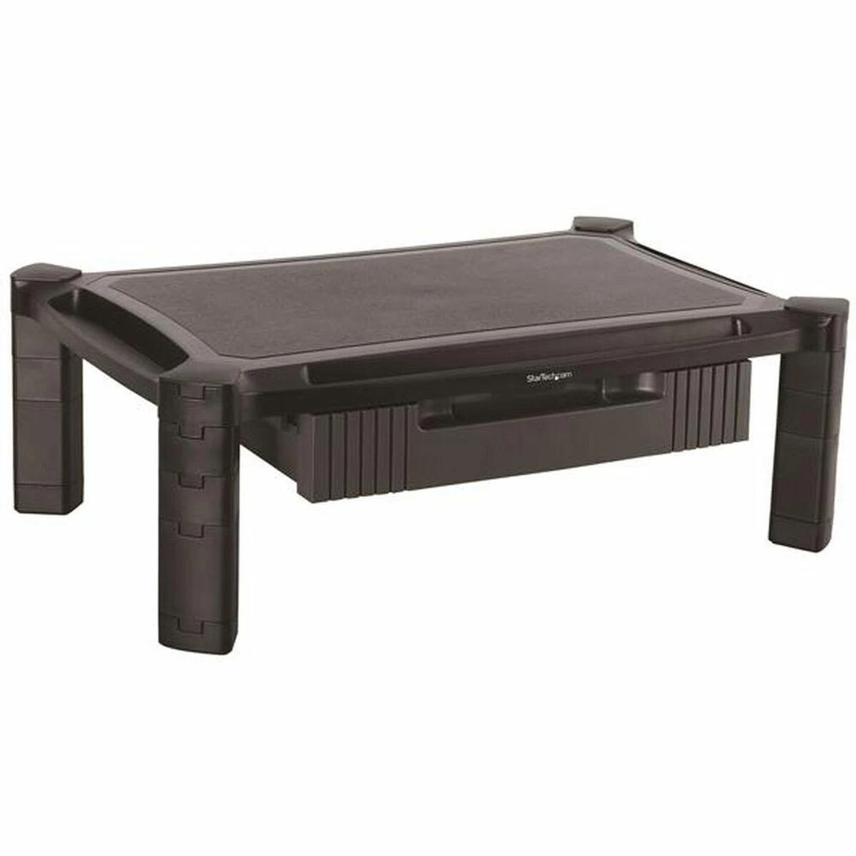 StarTech.com MONSTADJDL monitoriaus laikiklis arba stovas 81,3 cm (32") Laisvai stovintis Juoda